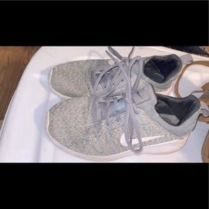 Grey Nike shoes
